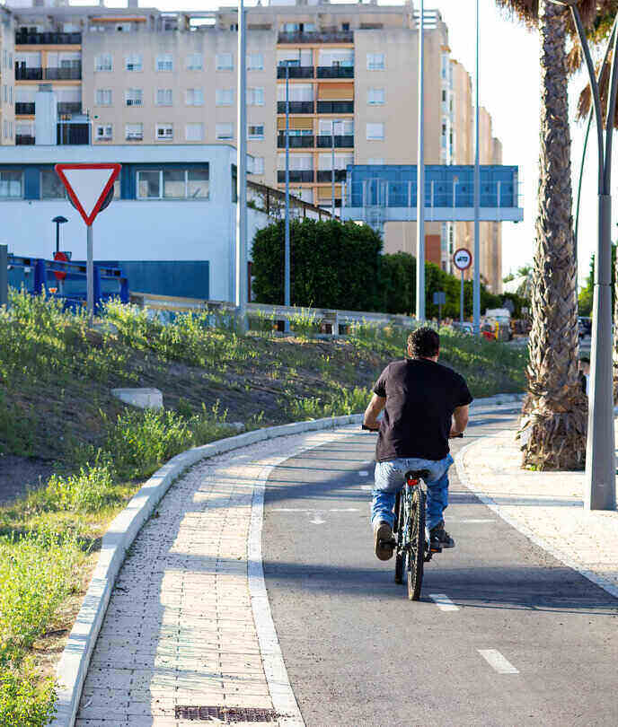 Roads are more favorable to bikers and pedestrians