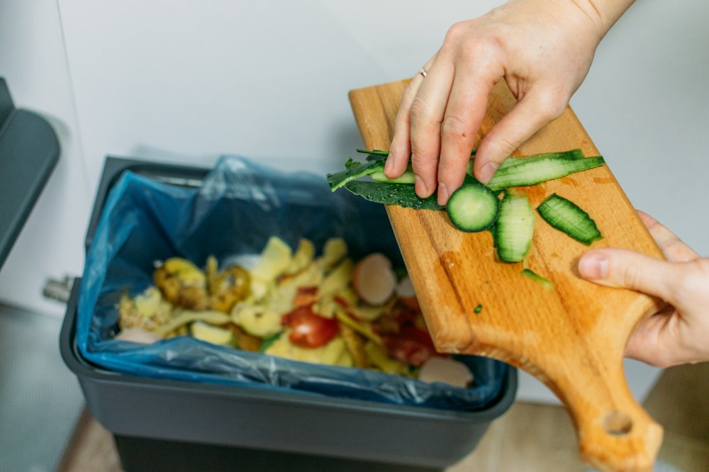 Food waste going to trash